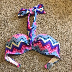 Colorful Push up bikini top